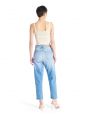 LOLA SUPER HIGH WAIST CARROT CROPPED BLEACHED DESTROYED