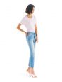 BRIGITTE SKINNY ANKLE BLEACHED DESTROYED