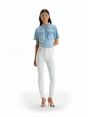 MARYLIN SKINNY SUPER HIGH WAIST REACTIVE DYED 3D