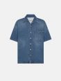 Sam denim bowling shirt