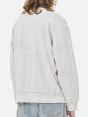 ETHAN ROUND NECK COTT. FL. HANDMADE NATURAL WHITE CHALK PASTE