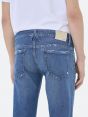 BONE COMFORT SKINNY MEDIUM VINTAGE DISTRESSED