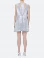 IRIS SLEEVELESS DRESS SILVER COATING