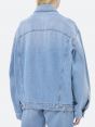 LOGAN TRUCKER OVER JACKET BLEACHED DESTROYED