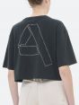 ARIEL T-SHIRT BOXY FIT WITH STRASS RINSE WASH