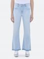 KATE NEW SLIM CROP BOOTCUT SUPER BLEACHED FRAYED EDGE