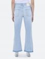 KATE NEW SLIM CROP BOOTCUT SUPER BLEACHED FRAYED EDGE