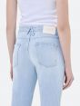 KATE NEW SLIM CROP BOOTCUT SUPER BLEACHED FRAYED EDGE