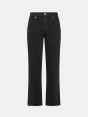 KATE NEW SLIM CROP BOOTCUT RINSE WASH ROW EDGE