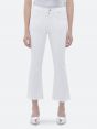 KATE NEW SLIM CROP BOOTCUT RINSE WASH ROW EDGE