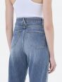 LOLA SUPER HIGH WAIST CARROT CROPPED LASER OZONE FINISH