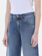 AIDA CROP SUPER FITTED LOW WAIST CROPPED CURVE LEG STONE WASH BRUSHED