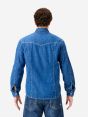 James regular icon shirt dark enzyme stone wash
