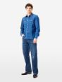 James regular icon shirt dark enzyme stone wash