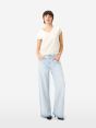 Low wide-leg Aida jeans