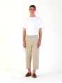 YOUNG CHINO RIGID OVER ANKLE GARMENT DYED BEIGE