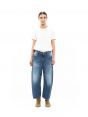 AIDA CROP SUPER FITTED LOW WAIST CROPPED CURVE LEG BROKEN NATURAL VINTAGE