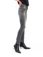 BODY SLIM HIGH RISE USED & FADED WASH