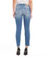 BRIGITTE SKINNY ANKLE CLASSIC WASH WITH DESTROYED DETAILES