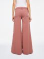 ASIA MID RISE WIDE LEG FLARED DISTRESSED GARMENT DYED