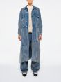 AVERY DENIM TRENCH MARBLE DYED