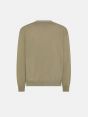 Ethan round neck cott. fl. resin spray garment dyed