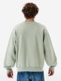 Ethan round neck cott. fl. resin spray garment dyed