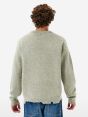Round plain knit alpaca