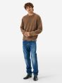 Round plain knit alpaca