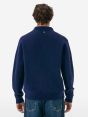 Polo plain knit alpaca l/s