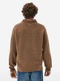 Polo plain knit alpaca l/s