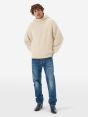 Over hooded brushed english rib amazing