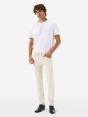 Bone comfort skinny distressed garment dyed