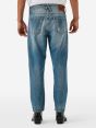 Lucky tapered fit antique bleach repaired
