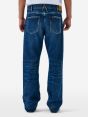 Full wide straight leg dark vintage