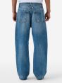 Big super wide leg antique bleach repaired