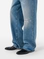 Big super wide leg antique bleach repaired