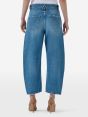 Aida crop super fitted low waist cropped curve leg mid tone natural vintage