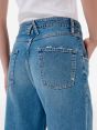 Aida crop super fitted low waist cropped curve leg mid tone natural vintage
