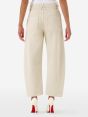 Aida crop super fitted low waist cropped curve leg direct dyed