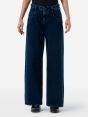 Aida low super fitted low waist volume leg eco enzyme stone wash