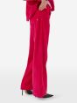 Pantaloni Aida Low wide leg in velluto
