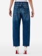 Bella '90s fit mid rise straight stone wash brushed