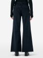 Luna mid rise flared light vintage destroyed edge