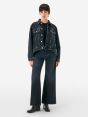 Luna mid rise flared light vintage destroyed edge