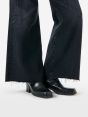 Luna mid rise flared light vintage destroyed edge