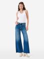 Luna mid rise flared antique vintage destroyed edge