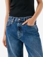Mila low rise '90s fit stone wash brushed