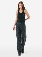 Mila low rise '90s fit eco leather rinse wash