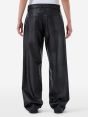 Mila low rise '90s fit eco leather rinse wash